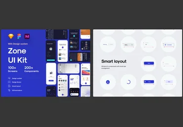 UI8 Zone App UI Kit 2020 слив