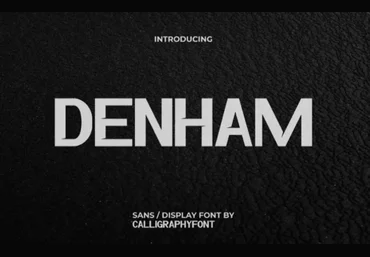 Fontbundles Denham Fonts 2022 слив