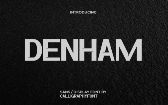 Fontbundles Denham Fonts 2022 слив курса