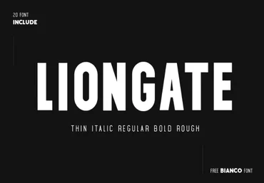 Creativefabrica Liongate Font 2022 слив