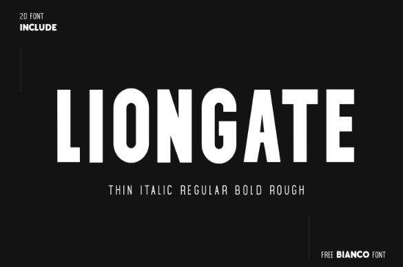 Creativefabrica Liongate Font 2022 слив курса