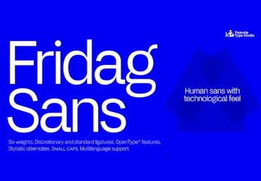 Myfonts Fridag Sans Font Family 2022 слив