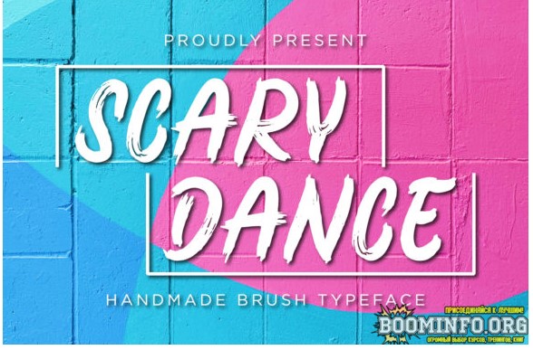 Creativefabrica Scary Dance Font слив курса