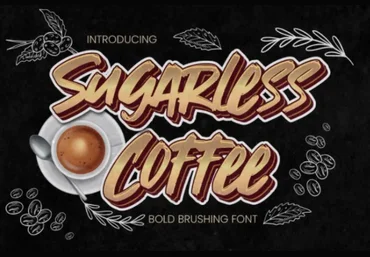 Fontbundles Sugarless Coffee Font 2021 слив