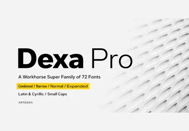 Myfonts Dexa Pro Font слив