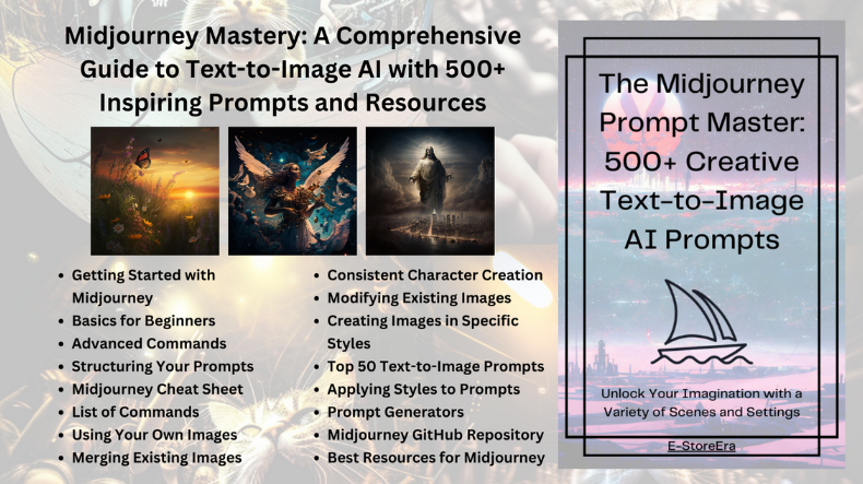 E-StoreEra Midjourney Mastery: полное руководство по преобразованию текста в изображение 2023 слив курса