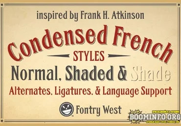 Creativemarket FHA Condensed French Font скачать слив