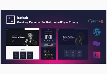 Themeforest Intrinsic - Creative Personal Portfolio WordPress Themes 2020 слив