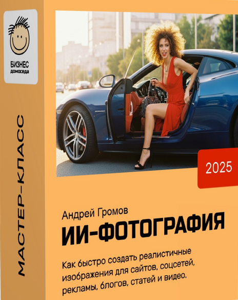 Андрей Громов Бизнес Домоседа ИИ-Фотография 2025 слив курса