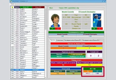 Profibet Tennis v2.1 слив