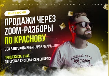 Сергей Краснов Как эксперту в инфобизнесе зарабатывать хорошие деньги на zoom-консультациях 2020 слив