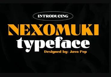 Fontbundles Nexomuki / modern & bold sans 2022 слив