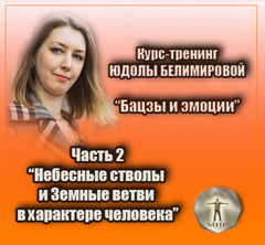 Юдола Белимирова Курс-тренинг «Бацзы и эмоции». 2 часть. Небесные стволы и Земные ветви 2022 слив курса