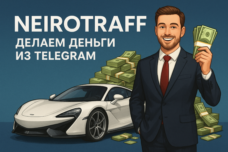 Garri Gerd Neirotraf - делаем деньги из Telegram. Уникальный курс - простая, быстрая методика + ав слив курса