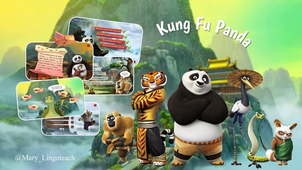 Mary_ Lingoteach Презентация по книге Kung Fu Panda 2023 слив курса