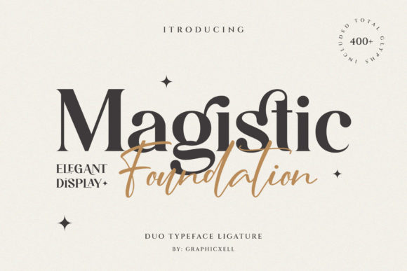 Creativefabrica Magistic Foundation Font 2021 слив курса