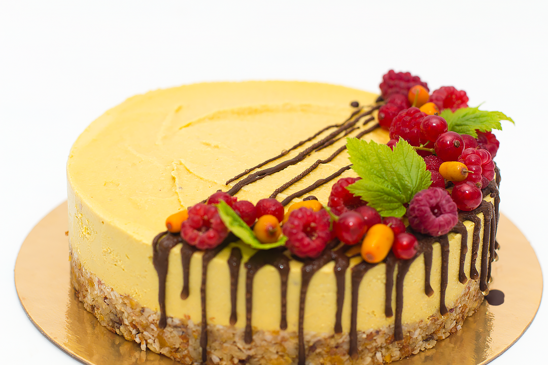 Ирина Огурченок Полезные сладости: торт Манго Raw Cake слив курса