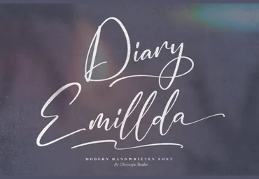 Creativefabrica Diary Emillda Font 2021 слив