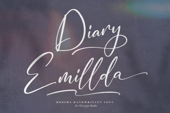 Creativefabrica Diary Emillda Font 2021 слив курса