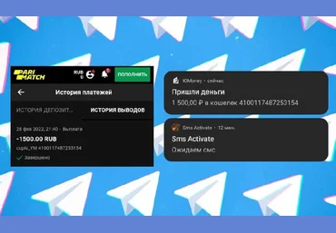 Абуз БК «Parimatch» 1 000₽/круг 01.03.22 скачать слив
