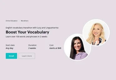 English with Lucy and Linguamarina Расширьте Свой Словарный Запас 2022 слив