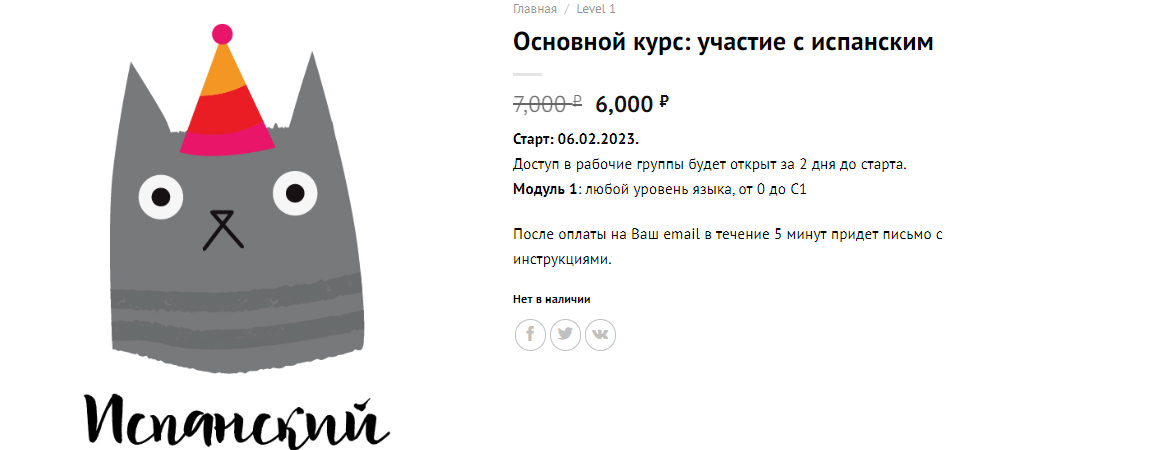 Language Heroes Курсы испанского за 12 недель 2022 слив курса