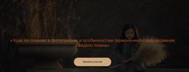 Юлия ЗархУрок по планам в фотографии и особенностям гармоничного кадрирования каждого плана 2021 слив курса