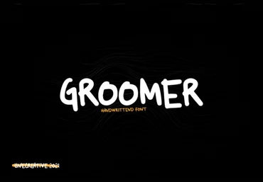 Creativefabrica Groomer Font слив