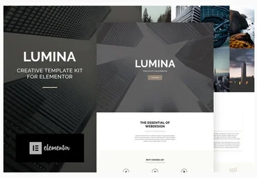 Themeforest Lumina - Creatives & Business Elementor Template Kit слив