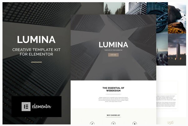 Themeforest Lumina - Creatives & Business Elementor Template Kit слив курса