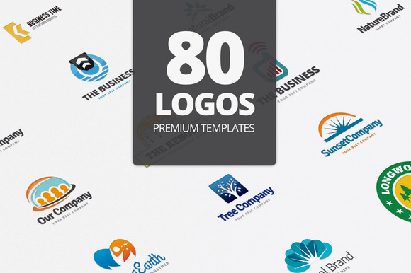 Creativemarket 80 шаблонов логотипов от Creativemarket слив курса
