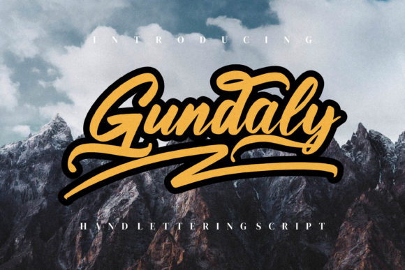 Creativefabrica Gundaly Font слив курса