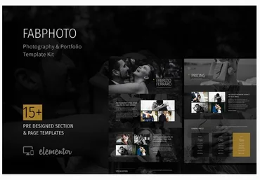 Themeforest FabPhoto - Photography and Portfolio Template Kit слив
