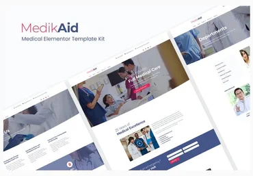 Themeforest MedikAid - Medical Healthcare Elementor Template Kit слив