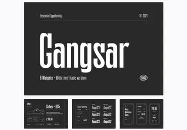 Elements.Envato Gangsar Font 2021 скачать слив