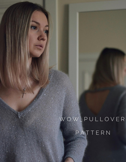 Юлия Старикова staryxo_knit Пуловер Wow 2023 слив курса