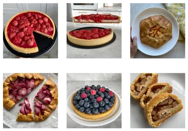 ketocake39 Школа Низкоуглеводных Десертов Летняя выпечка - Песочное тесто 2023 слив