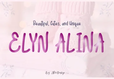 Creativefabrica Elyn Alina Font слив