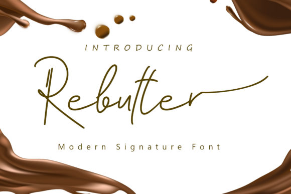 Creativefabrica Rebutter Font слив курса