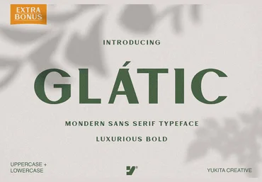 Creativemarket Glatic Font 2022 слив