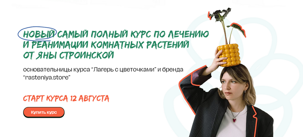 Яна Строинская Самый полный курс по лечению и реанимации комнатных растений 2024 слив курса