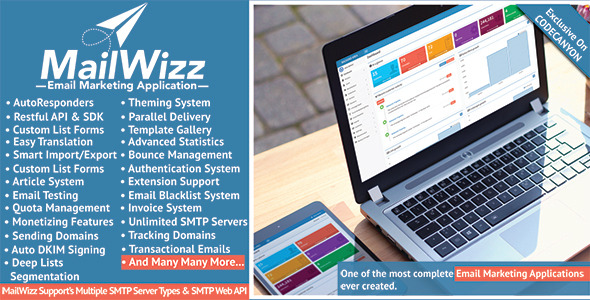 CodeCanyon MailWizz v1.3.5.7 слив курса