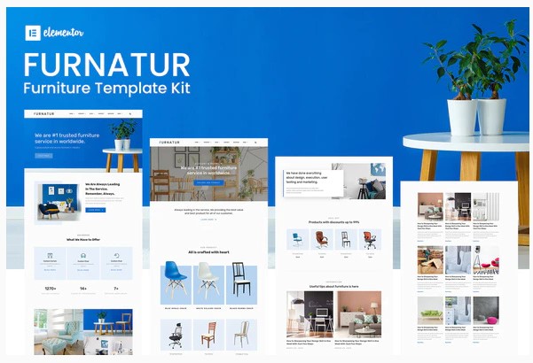 Themeforest Furnatur - Furniture eCommerce Template Kit слив курса
