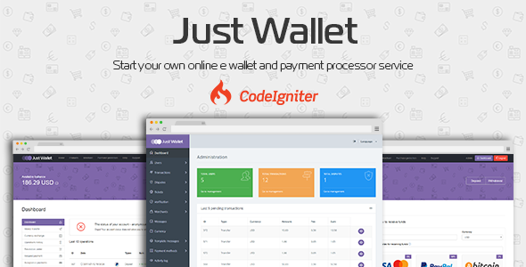 Just Wallet v1.1.2 - создай свой ПС как PAYEER или PAYPAL слив курса