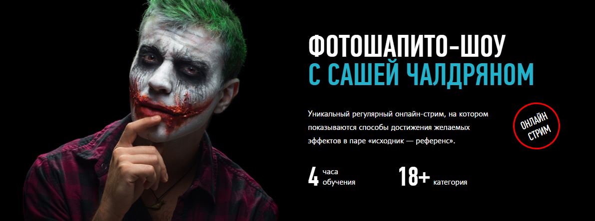 ФотоШапито-шоу с А. Чалдряном 2016 Profileschool слив курса