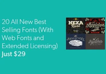 Designcuts 20 новых самых продаваемых шрифтов слив