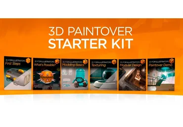 3D Paintover Starter Kit - CtrlPaint 2016 слив