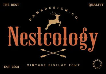 Fontbundles Nestcology Font 2021 слив