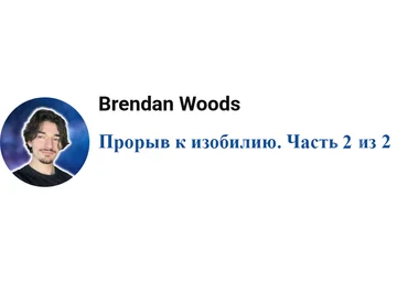 Брендан Вудс Прорыв к изобилию. Часть 2 из 2 2025 слив