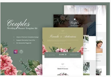 Themeforest Couples - Wedding Planner Template Kit слив